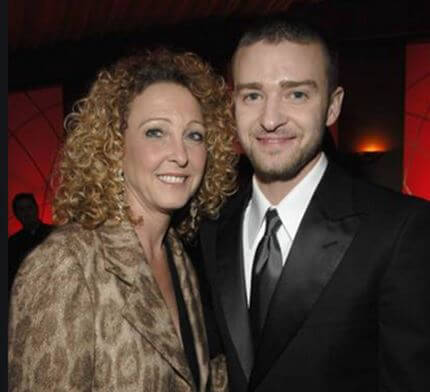 Randy Timberlake's former wife Lynn Bomar and their son Justin Timberlake